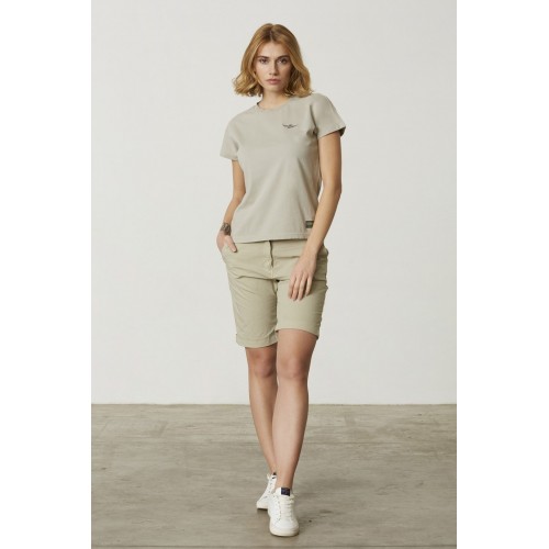 cotton bermuda shorts womens